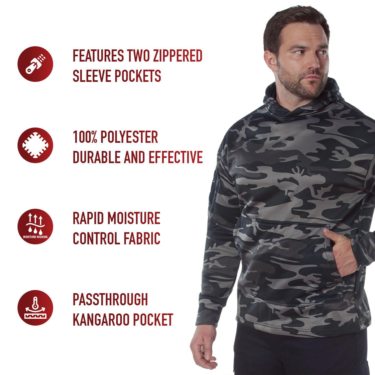 Rothco Concealed Carry Hoodie LARSON TACTICAL SUPPLY