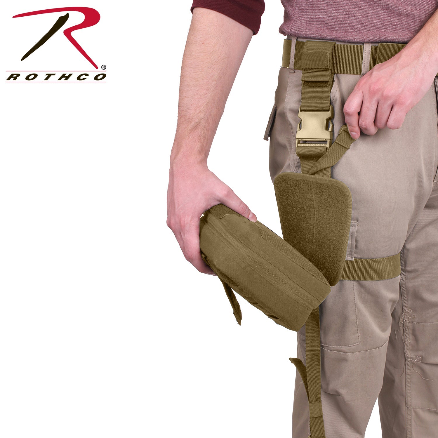 Rothco Drop Leg Medical Pouch LARSON TACTICAL SUPPLY
