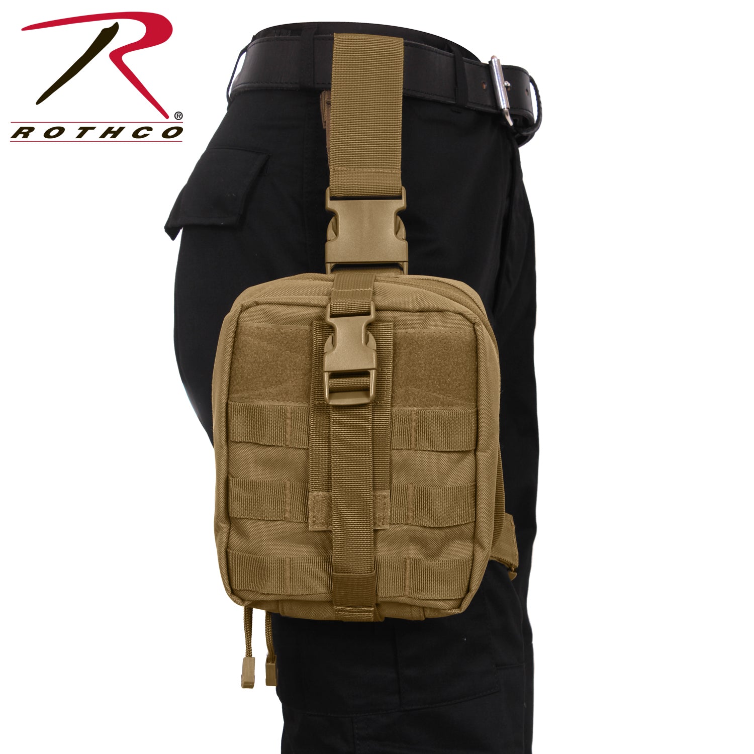 Rothco Drop Leg Medical Pouch LARSON TACTICAL SUPPLY