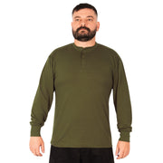 Rothco Long Sleeve Henley T-Shirt LARSON TACTICAL SUPPLY