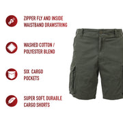 Rothco Vintage Paratrooper Cargo Shorts LARSON TACTICAL SUPPLY