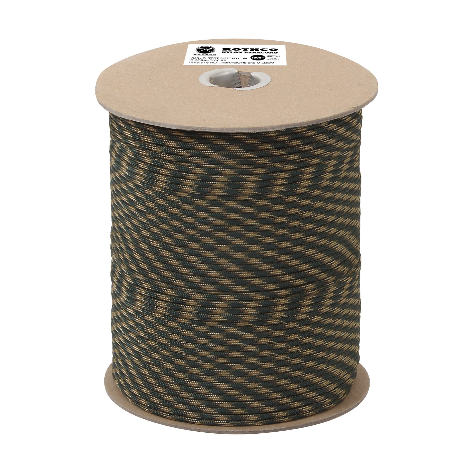 Rothco Nylon Paracord 550lb 1000 Foot Spool LARSON TACTICAL SUPPLY