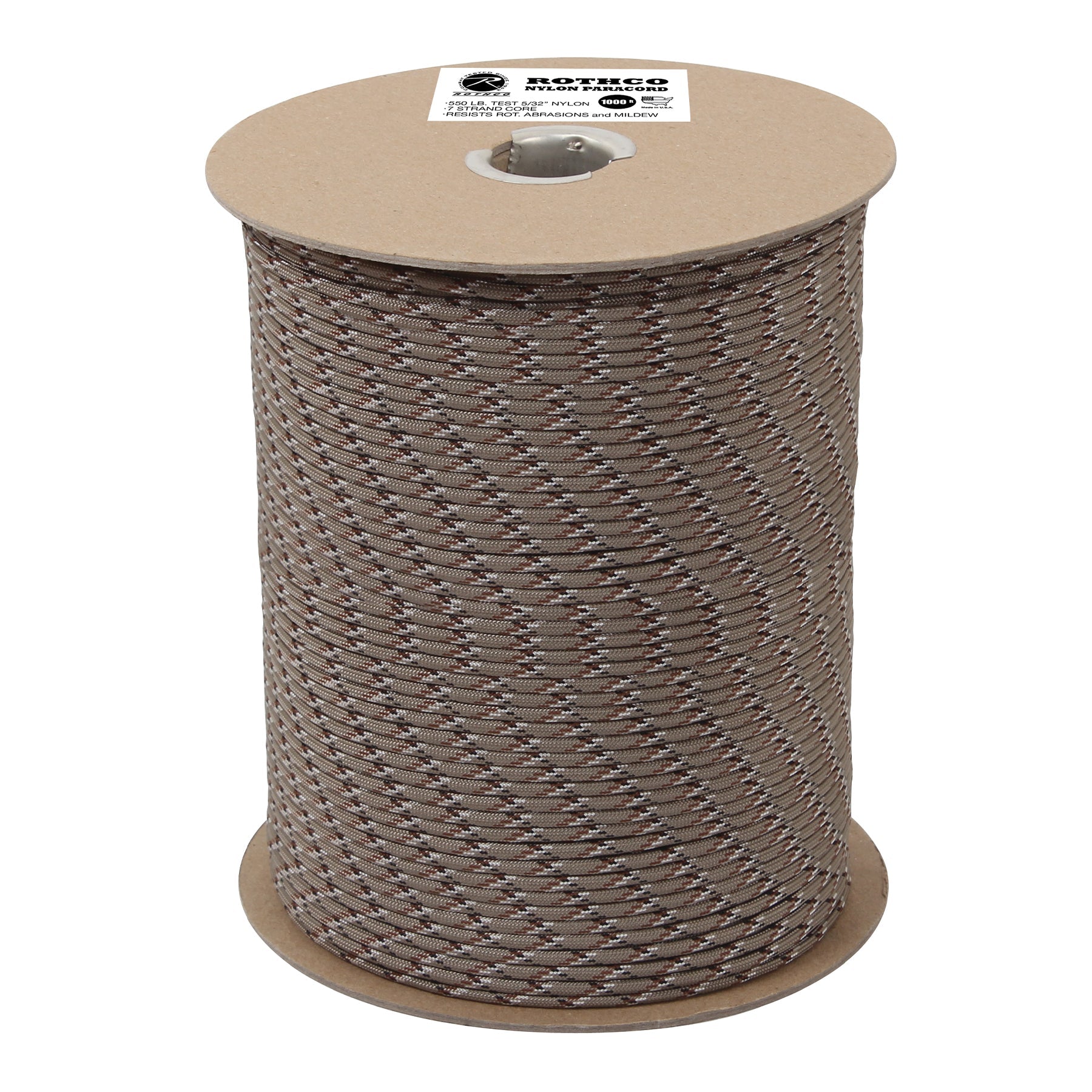 Rothco Nylon Paracord 550lb 1000 Foot Spool LARSON TACTICAL SUPPLY