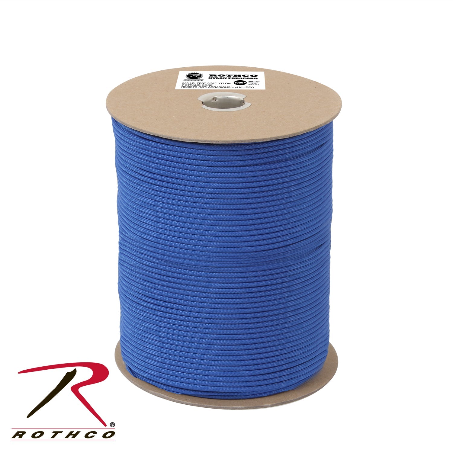 Rothco Nylon Paracord 550lb 1000 Foot Spool LARSON TACTICAL SUPPLY