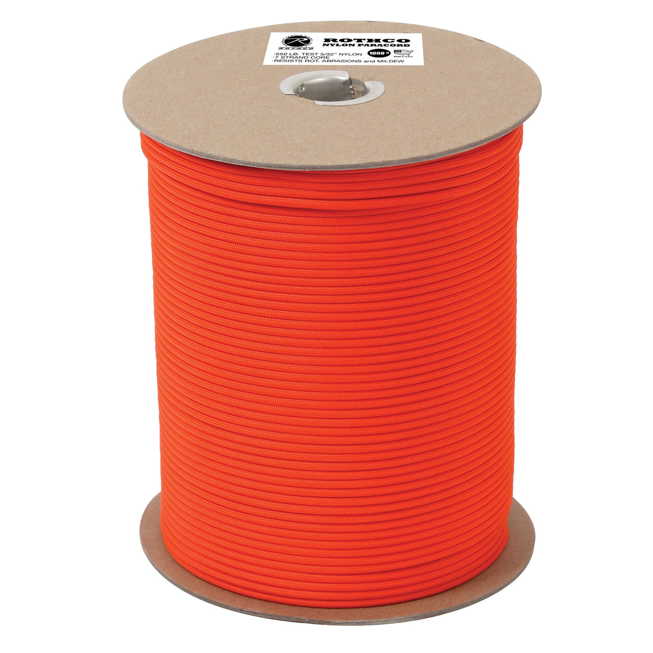 Rothco Nylon Paracord 550lb 1000 Foot Spool LARSON TACTICAL SUPPLY