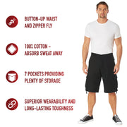 Rothco Vintage Utility Cargo Shorts LARSON TACTICAL SUPPLY