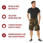 Rothco Vintage Utility Cargo Shorts LARSON TACTICAL SUPPLY