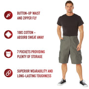 Rothco Vintage Utility Cargo Shorts LARSON TACTICAL SUPPLY