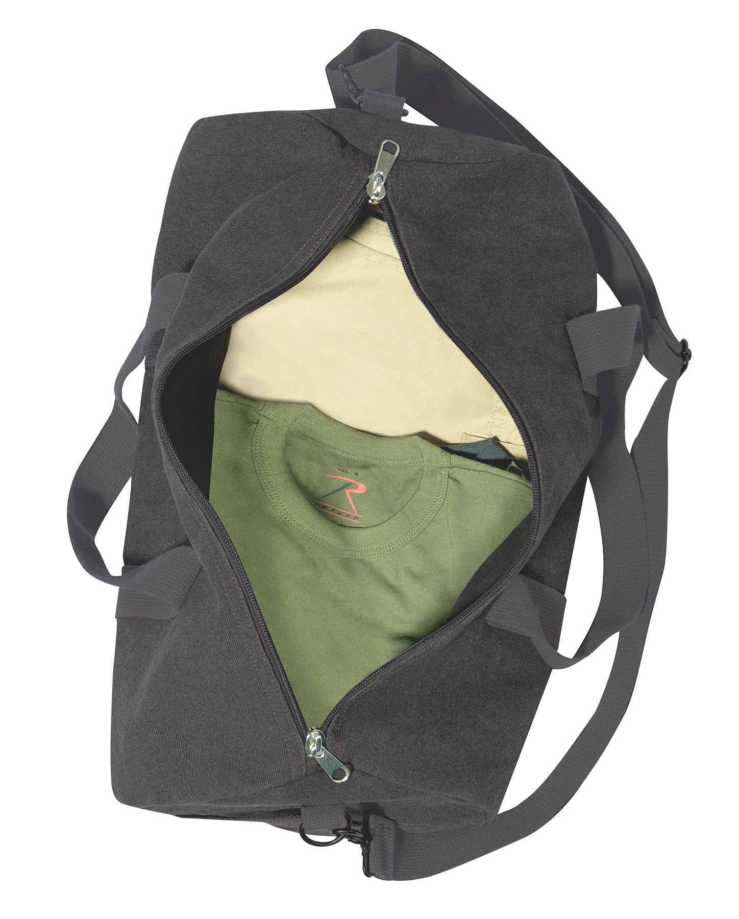 Rothco Canvas Shoulder Duffle Bag LARSON TACTICAL SUPPLY