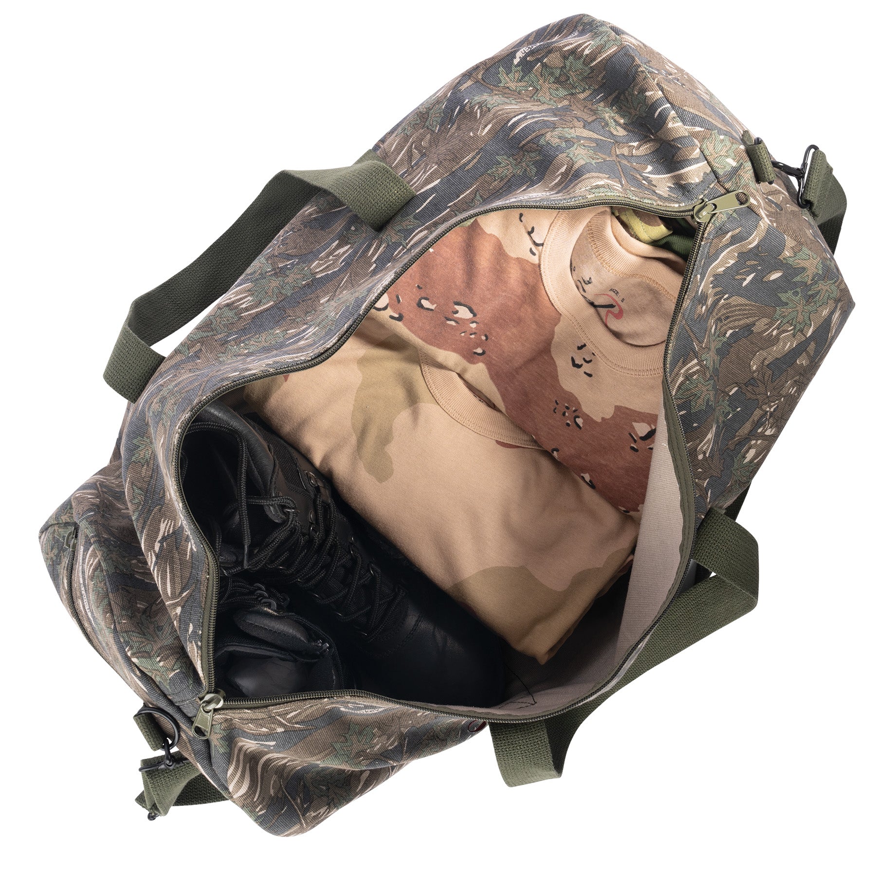 Rothco Canvas Shoulder Duffle Bag LARSON TACTICAL SUPPLY
