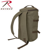 Rothco Convertible Canvas Duffle / Backpack - 19 Inches LARSON TACTICAL SUPPLY