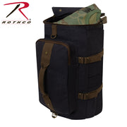 Rothco Convertible Canvas Duffle / Backpack - 19 Inches LARSON TACTICAL SUPPLY
