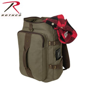 Rothco Convertible Canvas Duffle / Backpack - 19 Inches LARSON TACTICAL SUPPLY
