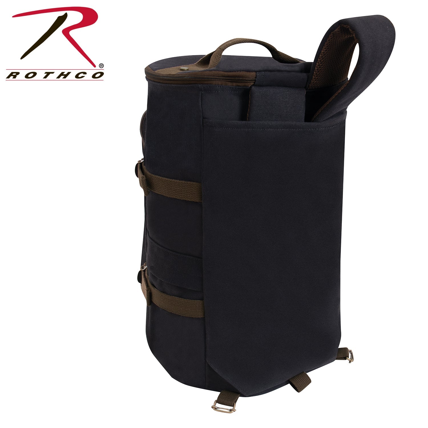 Rothco Convertible Canvas Duffle / Backpack - 19 Inches LARSON TACTICAL SUPPLY