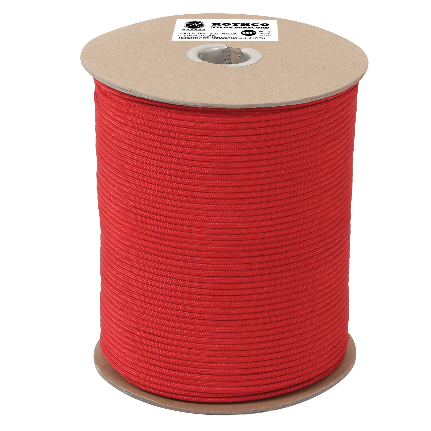 Rothco Nylon Paracord 550lb 1000 Foot Spool LARSON TACTICAL SUPPLY