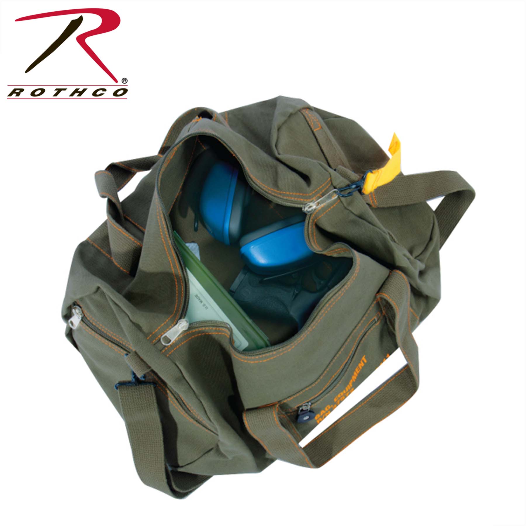 Rothco Canvas Equipment Bag LARSON TACTICAL SUPPLY