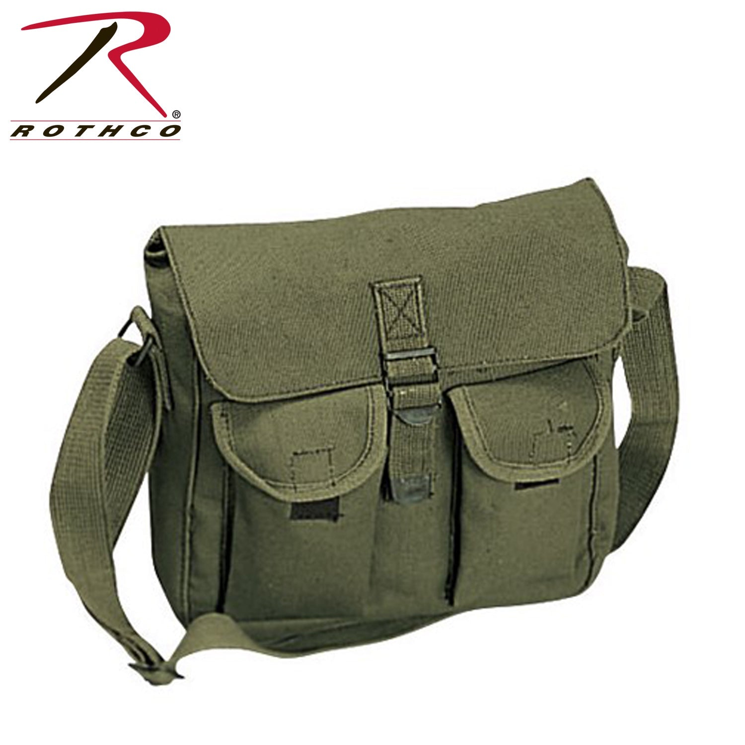 Rothco Canvas Ammo Shoulder Bag LARSON TACTICAL SUPPLY
