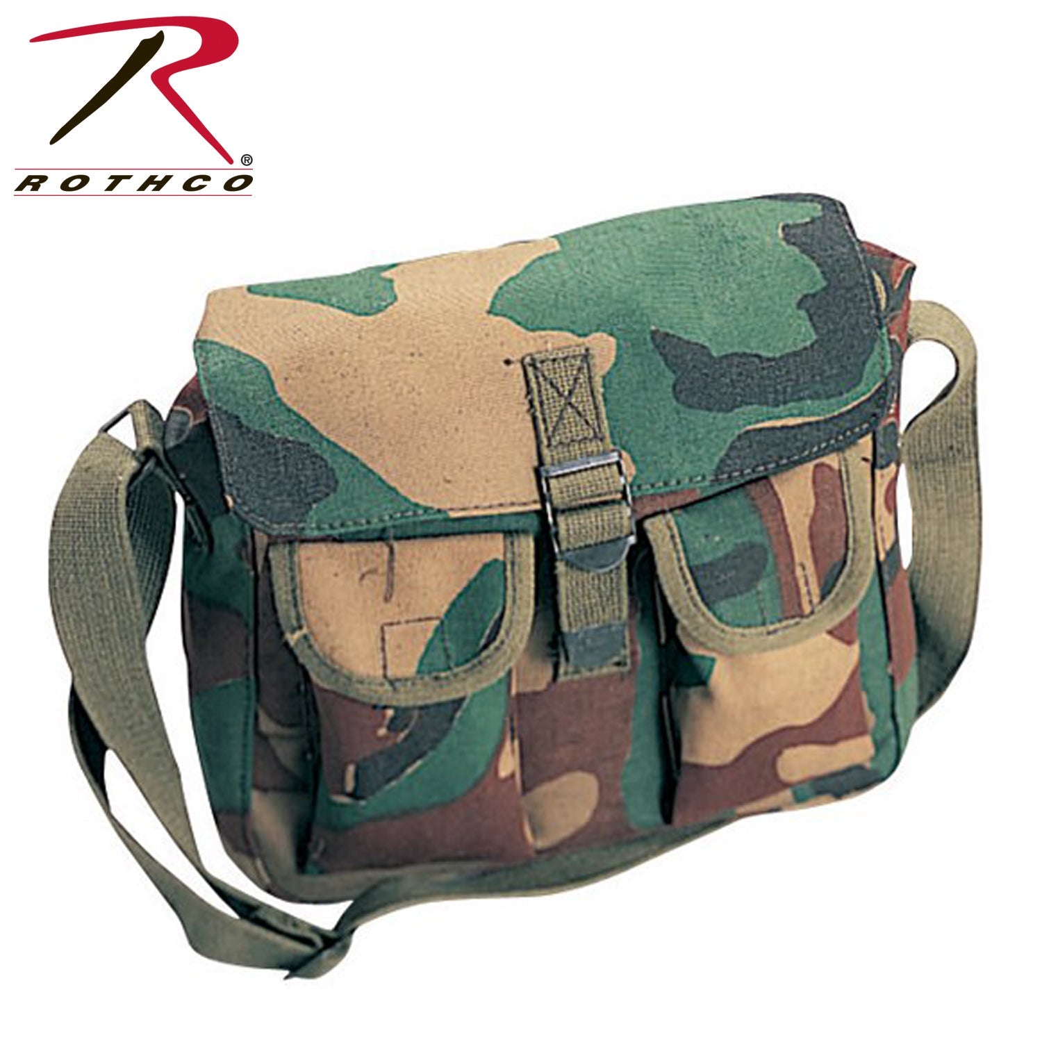 Rothco Canvas Ammo Shoulder Bag LARSON TACTICAL SUPPLY