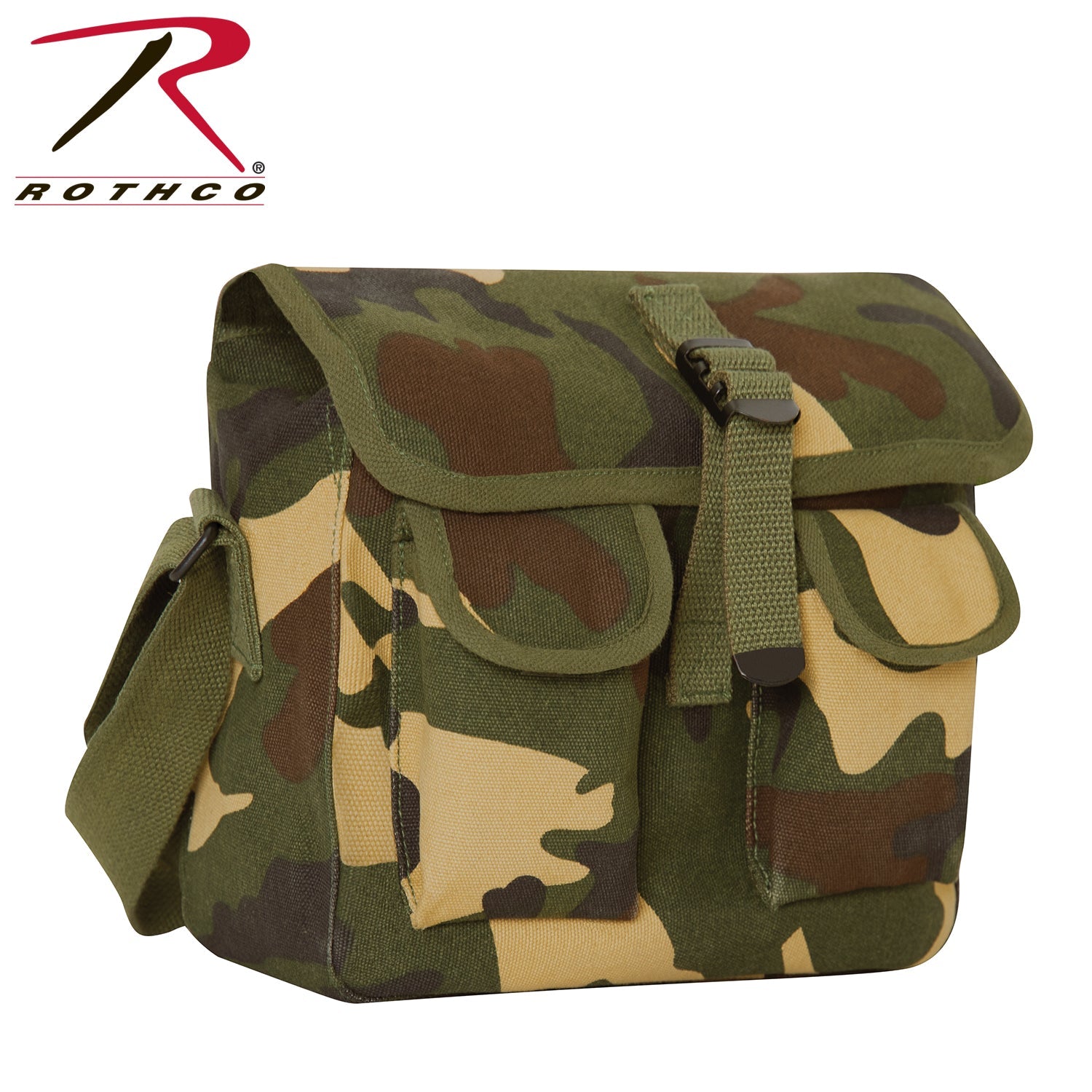 Rothco Canvas Ammo Shoulder Bag LARSON TACTICAL SUPPLY