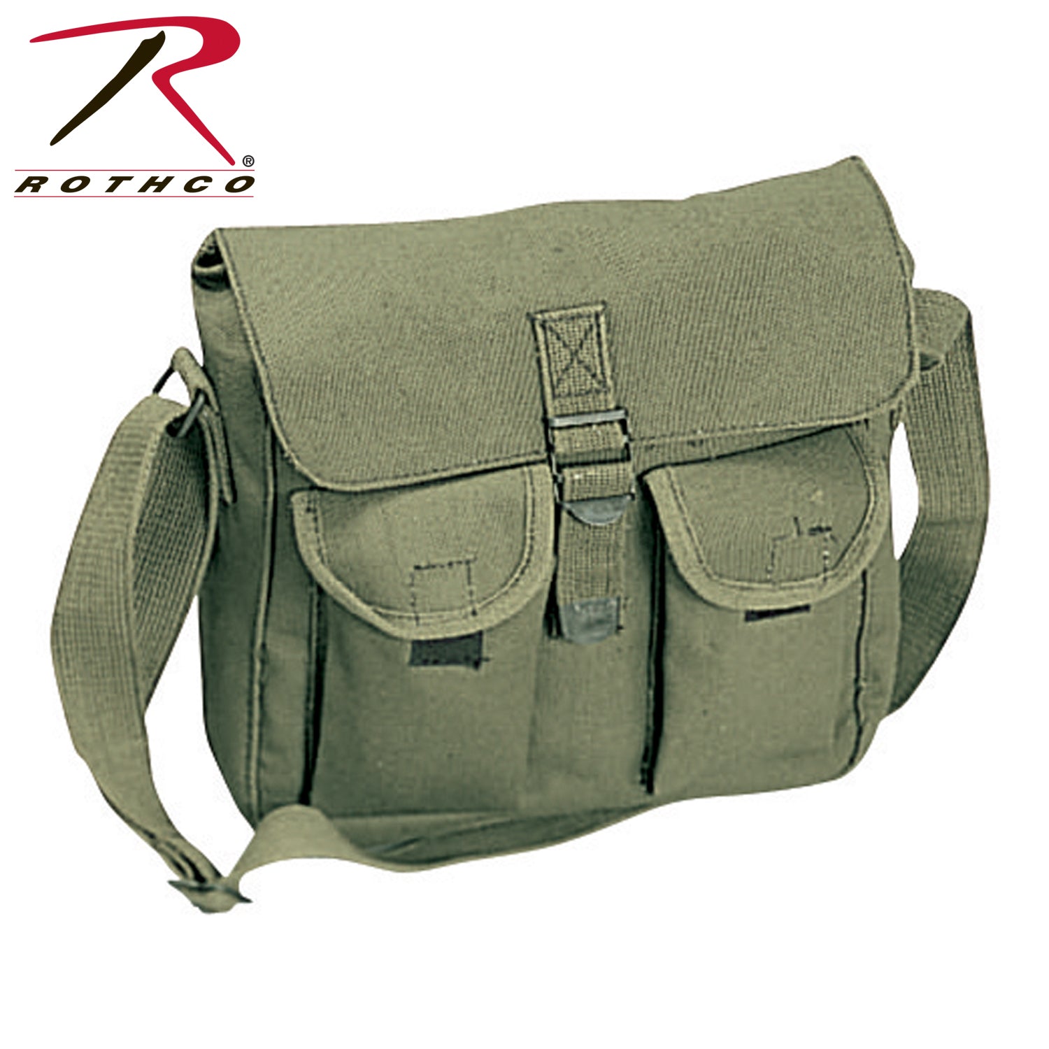 Rothco Canvas Ammo Shoulder Bag LARSON TACTICAL SUPPLY