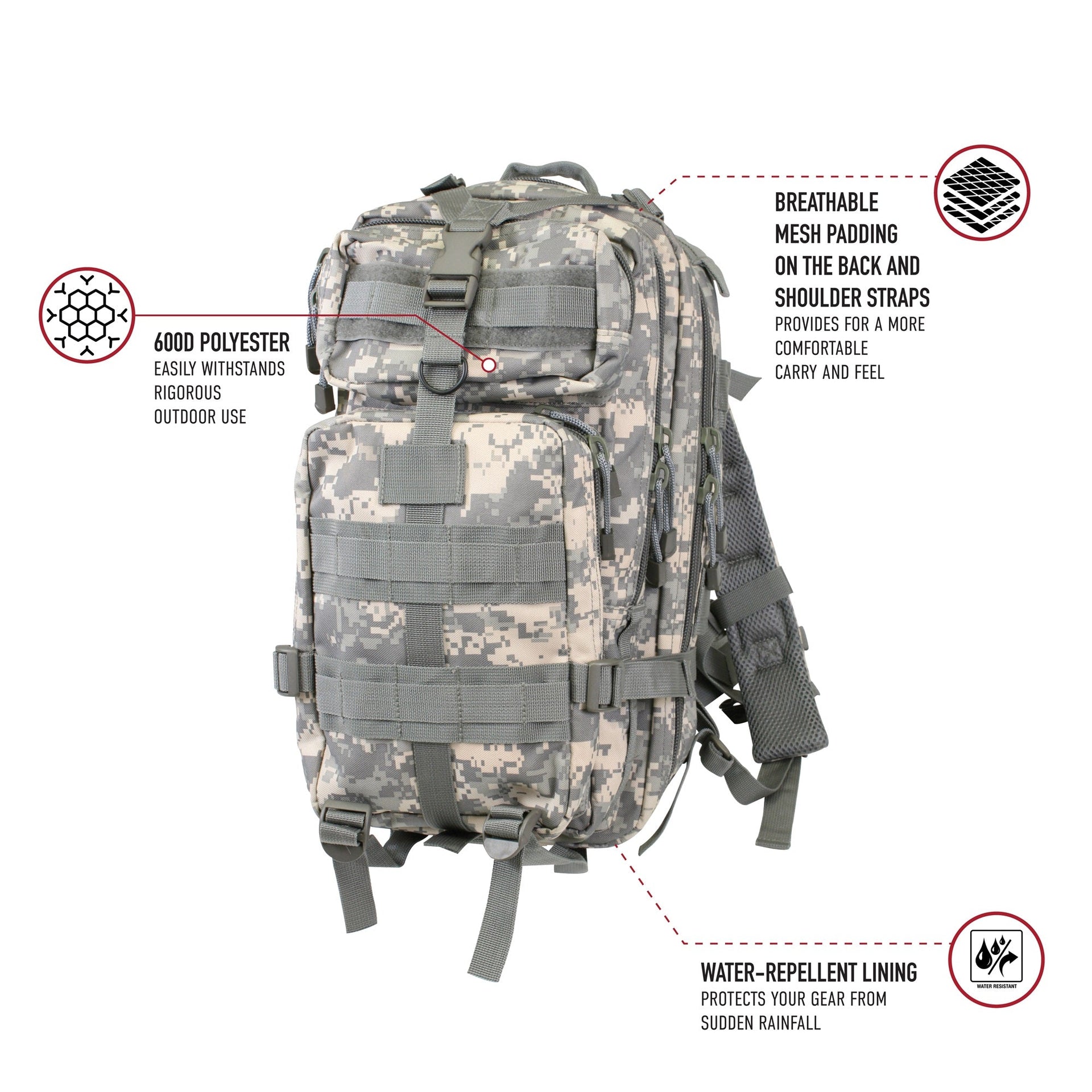 Rothco Medium Transport Pack LARSON TACTICAL SUPPLY