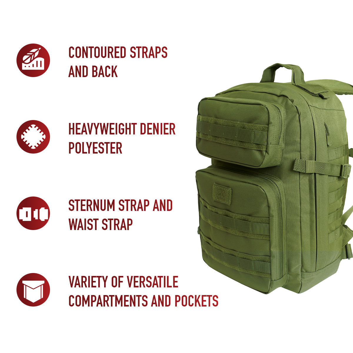 Rothco Fast Mover Tactical Backpack LARSON TACTICAL SUPPLY