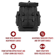 Rothco Canvas European Style Rucksack LARSON TACTICAL SUPPLY