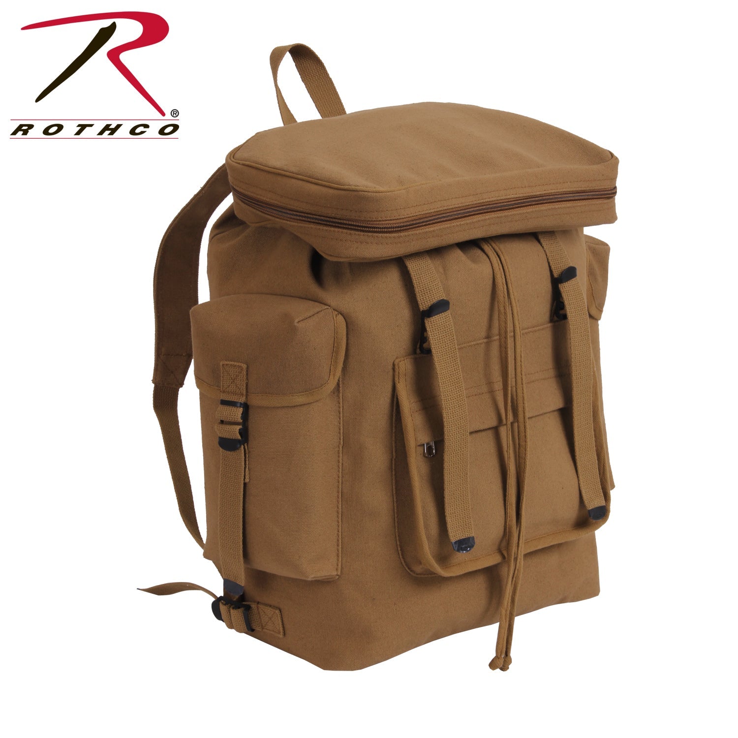 Rothco Canvas European Style Rucksack LARSON TACTICAL SUPPLY