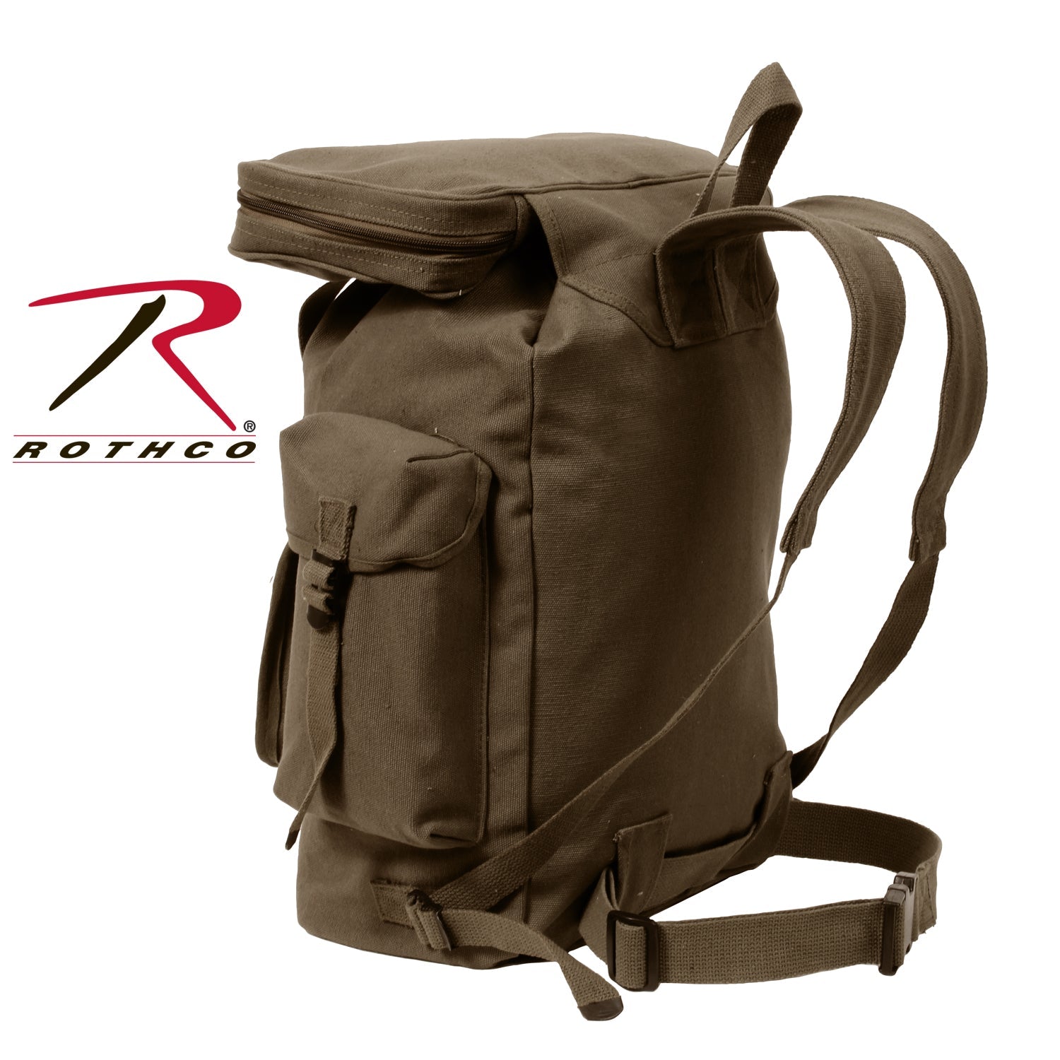 Rothco Canvas European Style Rucksack LARSON TACTICAL SUPPLY
