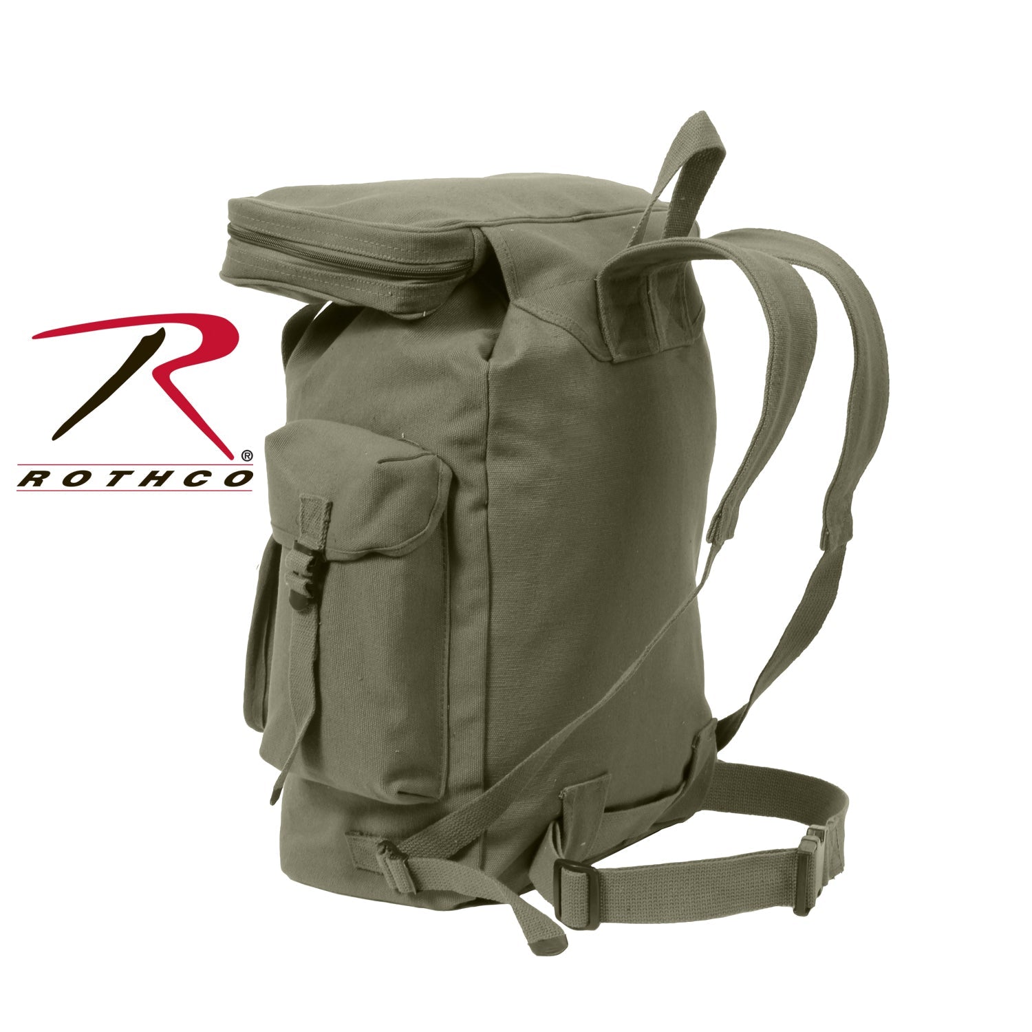 Rothco Canvas European Style Rucksack LARSON TACTICAL SUPPLY