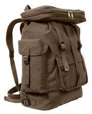 Rothco Canvas European Style Rucksack LARSON TACTICAL SUPPLY