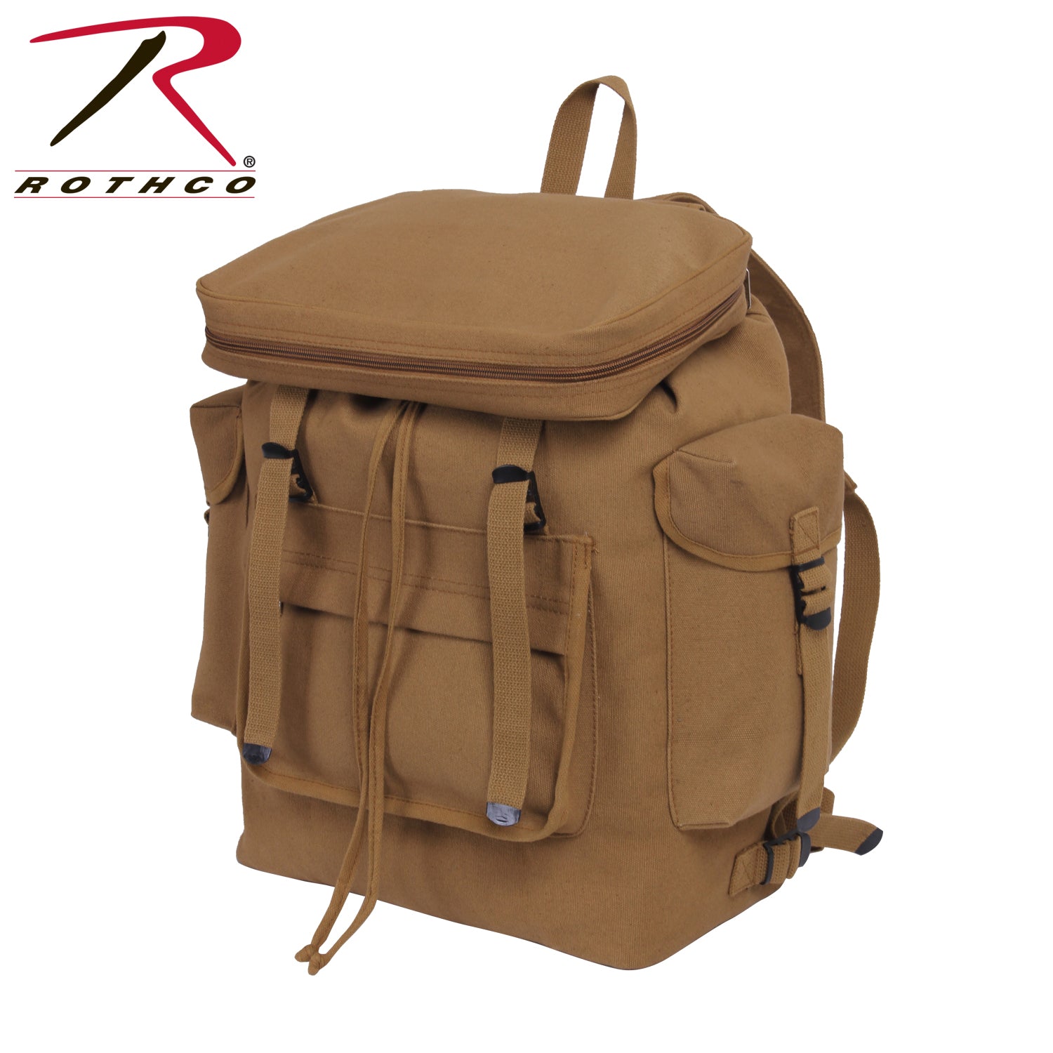 Rothco Canvas European Style Rucksack LARSON TACTICAL SUPPLY