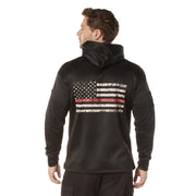 Rothco Concealed Carry Thin Red Line Hoodie LARSON TACTICAL SUPPLY