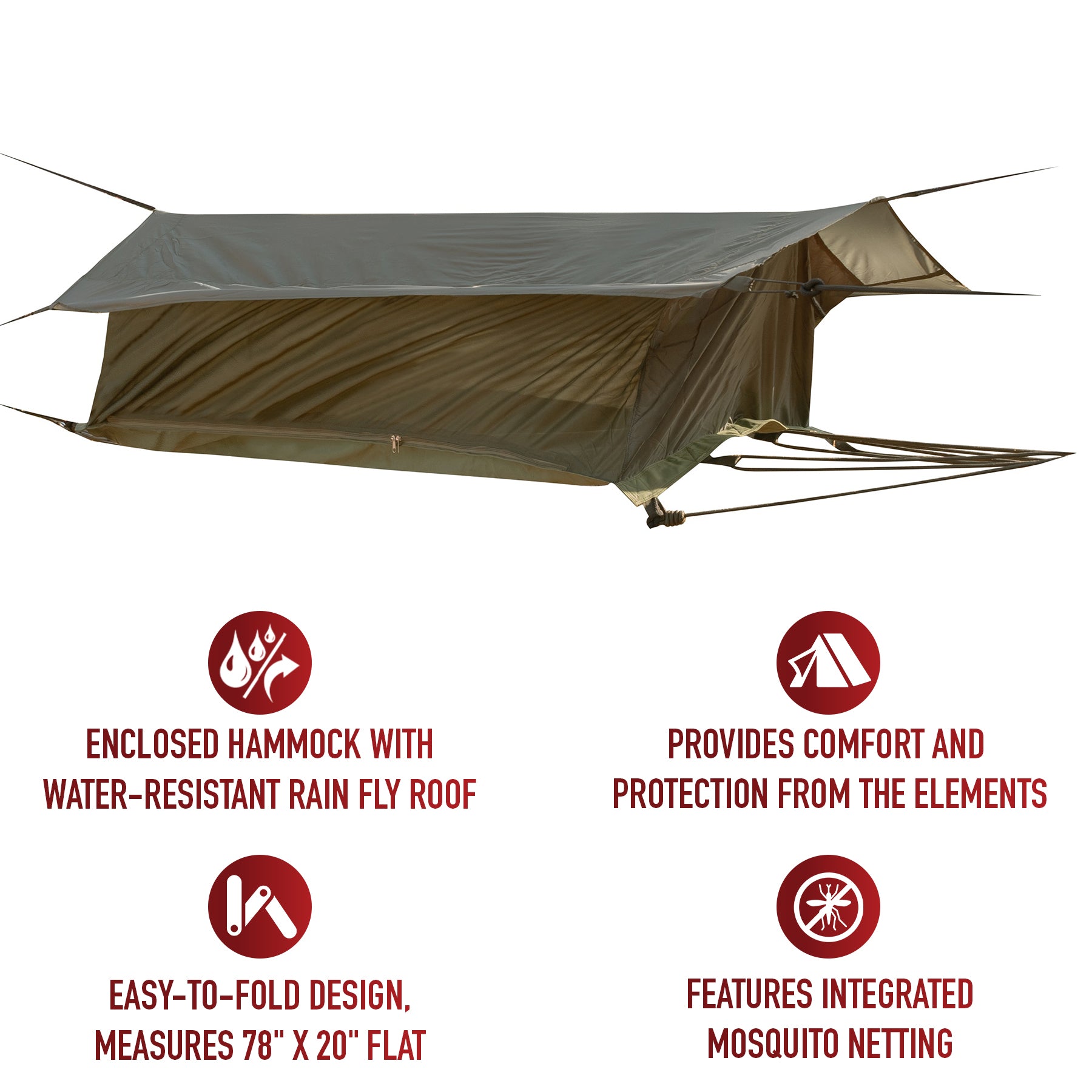 Rothco Jungle Hammock LARSON TACTICAL SUPPLY