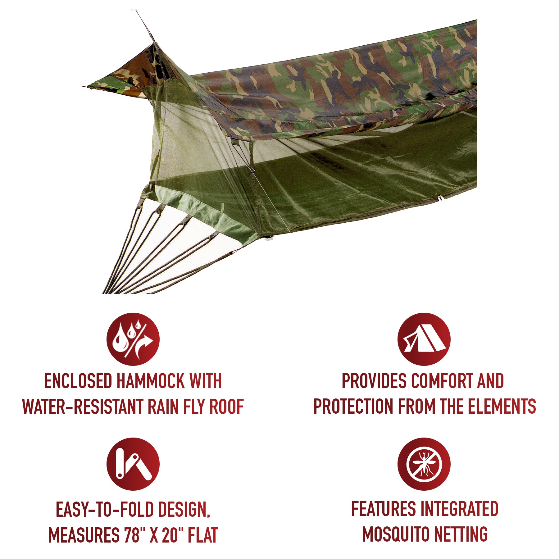 Rothco Jungle Hammock LARSON TACTICAL SUPPLY