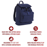 Rothco Canvas Daypack LARSON TACTICAL SUPPLY