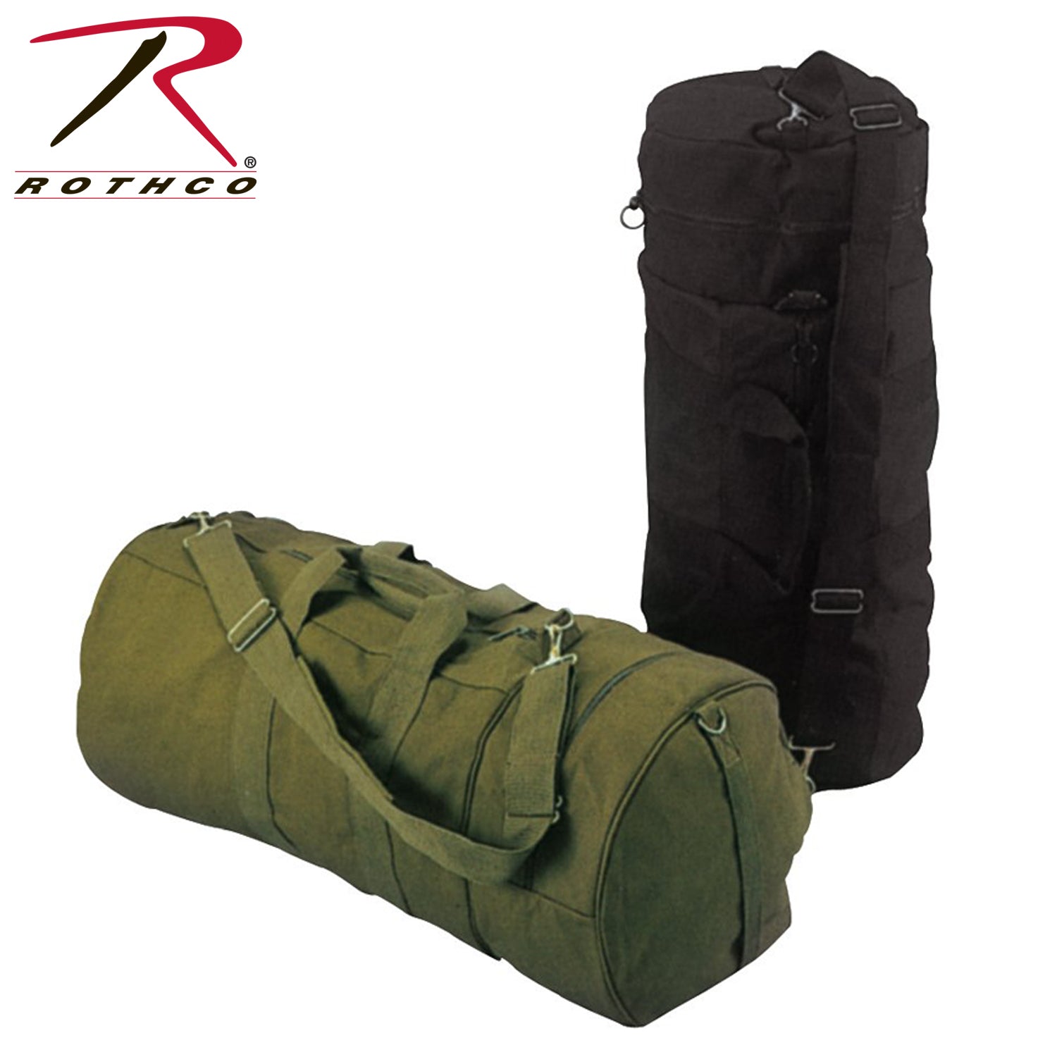 Rothco Canvas Double-Ender Sports Bag LARSON TACTICAL SUPPLY