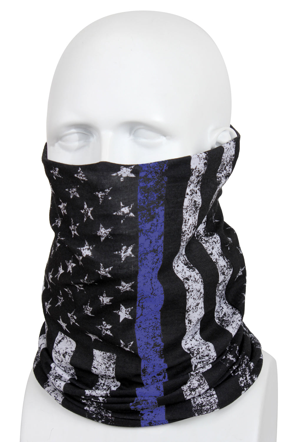 Rothco Thin Blue Line Multi-Use Tactical Wrap LARSON TACTICAL SUPPLY