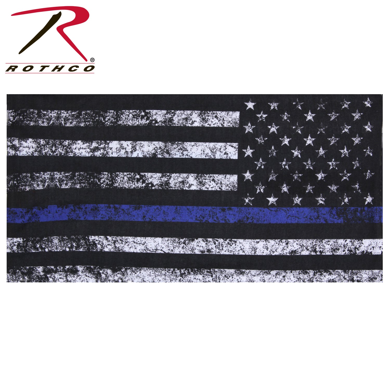Rothco Thin Blue Line Multi-Use Tactical Wrap LARSON TACTICAL SUPPLY