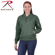 Rothco Womens Lightweight MA-1 Flight Jacket LARSON TACTICAL SUPPLY