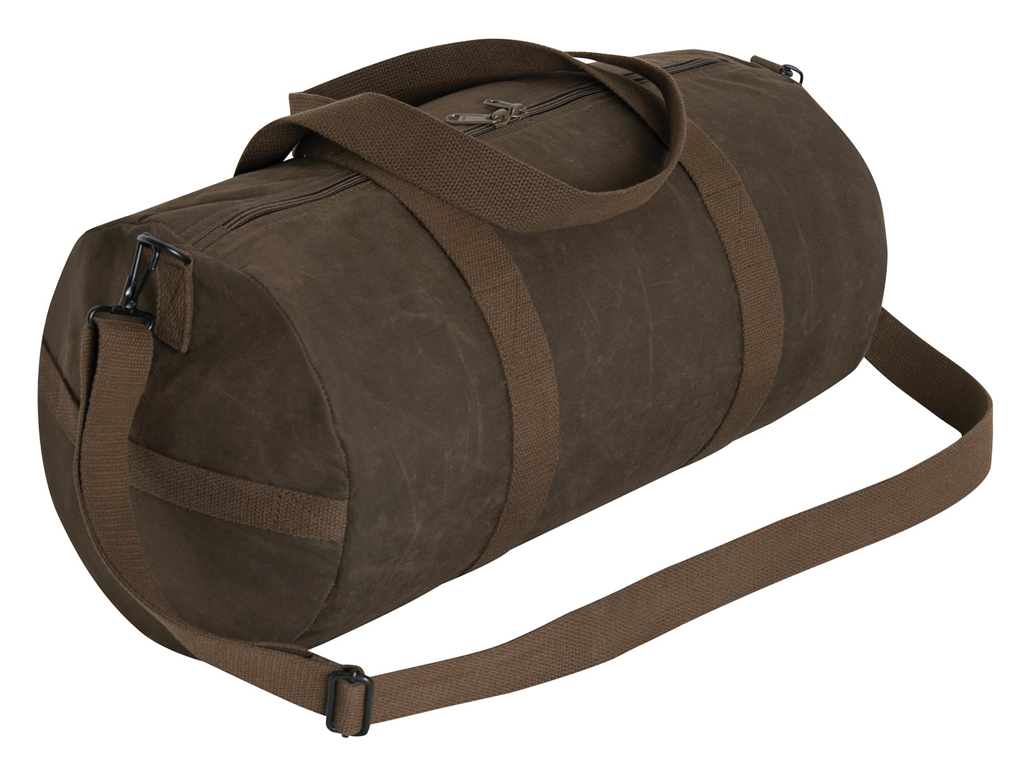Rothco Waxed Canvas Shoulder Duffle Bag - 19 Inch LARSON TACTICAL SUPPLY