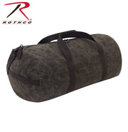 Rothco Waxed Canvas Shoulder Duffle Bag - 24 Inch LARSON TACTICAL SUPPLY