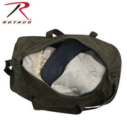Rothco Waxed Canvas Shoulder Duffle Bag - 24 Inch LARSON TACTICAL SUPPLY