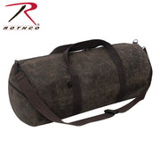 Rothco Waxed Canvas Shoulder Duffle Bag - 24 Inch LARSON TACTICAL SUPPLY