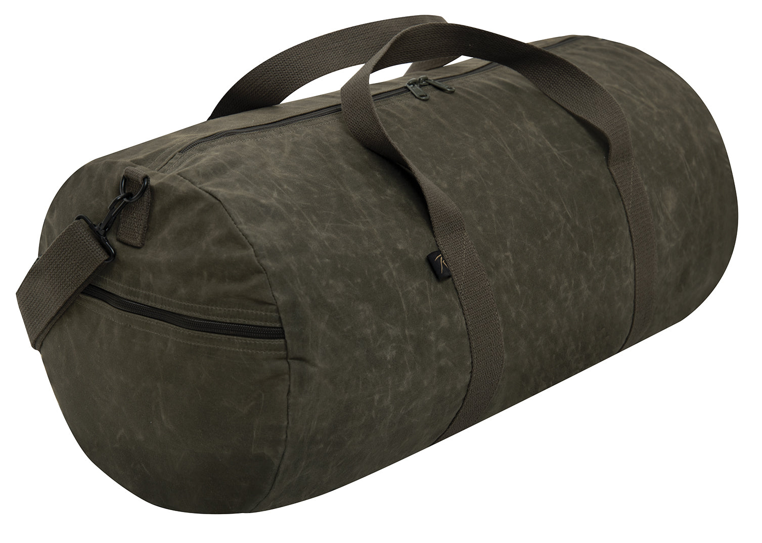 Rothco Waxed Canvas Shoulder Duffle Bag - 24 Inch LARSON TACTICAL SUPPLY