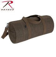 Rothco Waxed Canvas Shoulder Duffle Bag - 24 Inch LARSON TACTICAL SUPPLY