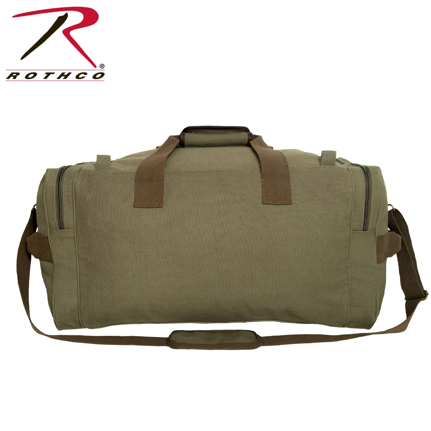 Rothco Canvas Pocketed Military Gear Bag LARSON TACTICAL SUPPLY