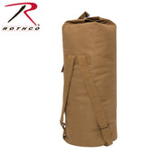 Rothco G.I. Style Canvas Double Strap Duffle Bag LARSON TACTICAL SUPPLY