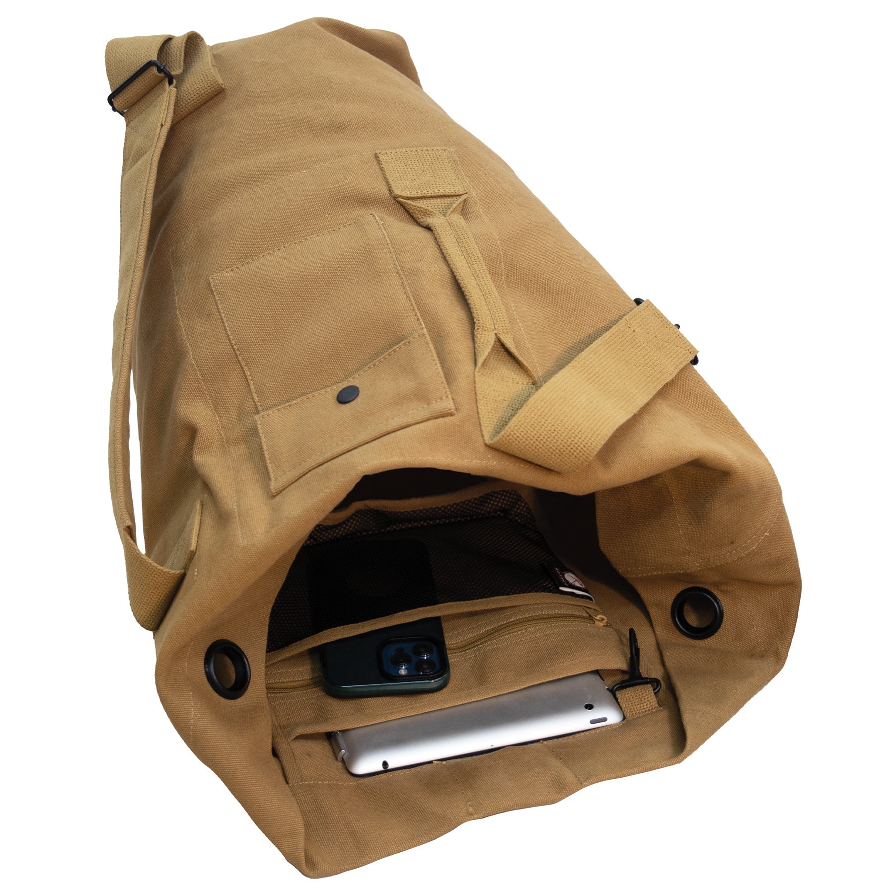Rothco Nomad Canvas Duffle Backpack LARSON TACTICAL SUPPLY
