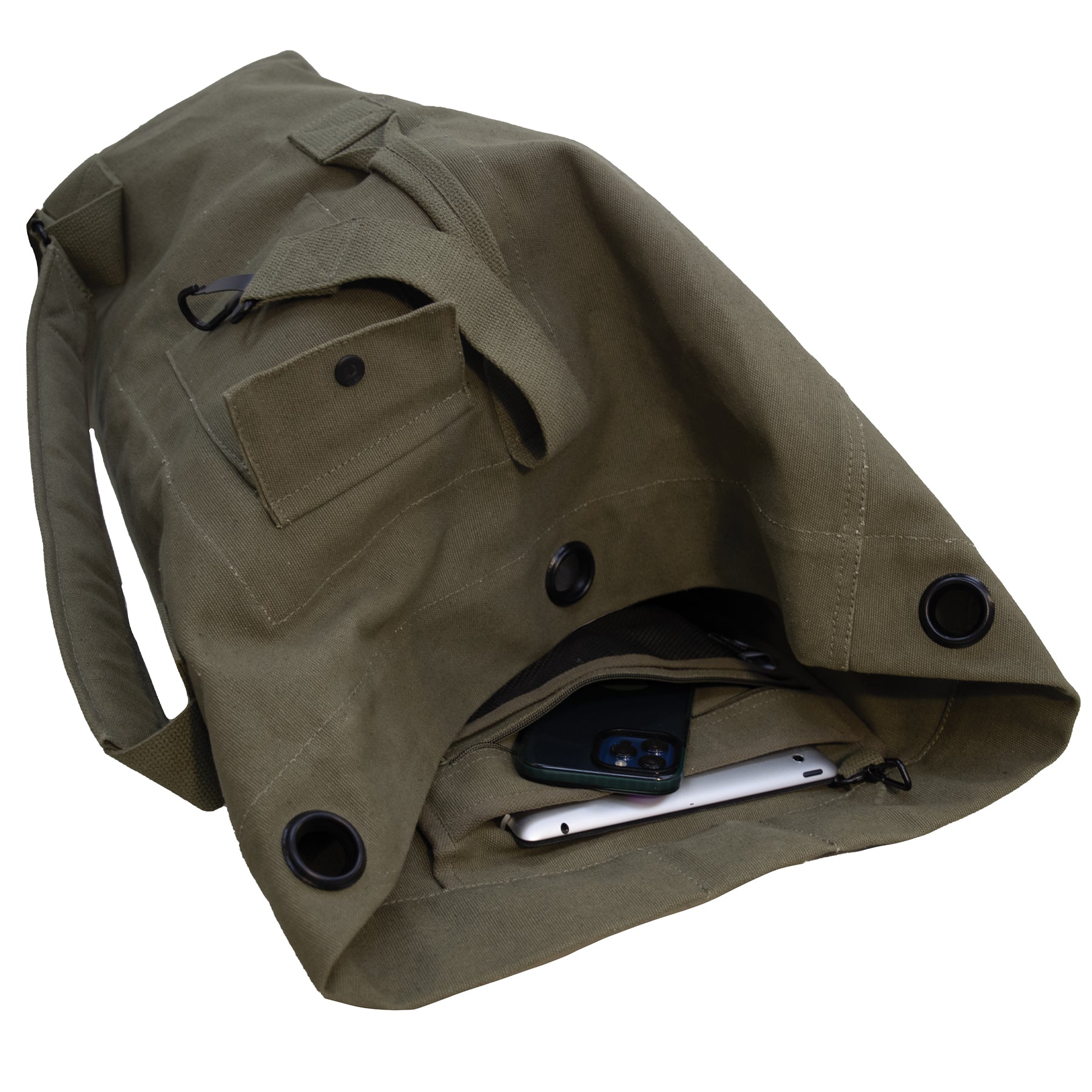 Rothco Nomad Canvas Duffle Backpack LARSON TACTICAL SUPPLY